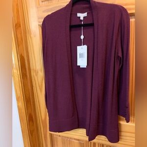 NWT, Elegant Burgundy Women's Sweater. Size small